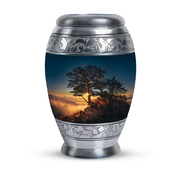 Sunset Cremation Urn - Burial Urns For Adult Human Ashes - Human Urns For Ashes - Cremation Urn For Human Ashes - Funeral Urns For Adult Ashes Men (10inch)