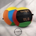 thumbnail image 4 of Yes4All Wall Ball, Wall Balls for Exercise, Weighted Ball, Medicine Ball and Full Body Dynamic Exercises, 6lbs - 30lbs, 4 of 5