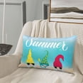 thumbnail image 5 of Honeii Hello Summer Gnome 1 Decorative Throw Pillow Case - Elevate Your Couch, Sofa, or Bed with Stylish Home Decor, Perfect Gift Idea-14"x20", 5 of 6