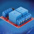 thumbnail image 1 of Module de Relais 2 Canaux avec Isolation Optocoupleur Carte d'Extension de Relais Basse pour l'Industrie, 1 of 8