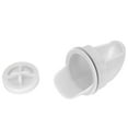 thumbnail image 1 of Chicken Feeder, Easy To Install Rain Proof 8 Ports Poultry Feeder  For Duck White, 1 of 8