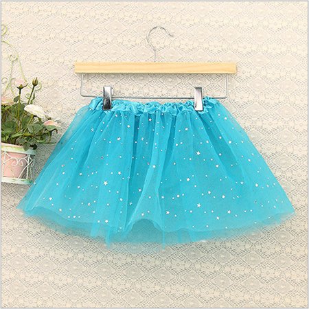 

Cathalem Baby Girl Summer Clothes 3-6 Months Sequins Dance Baby Princess Party Kids Skirts Cute Clothes for Young Teen Girls Childrenscostume Blue One Size