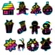 thumbnail image 5 of Naiovety 12 unids/set de pintura para rayar de Navidad para niños, juguetes DIY, grafiti para rascar, manualidades, juguetes educativos, regalos de Kits de decoración para fiestas Naiovety HA038163-00, 5 of 6