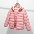 thumbnail image 2 of Girls Coats Size 10-12 Boys Winter Coat Kids Boy Girl Winter Hooded Puffer Jackets Coats Light Weight Padded Outerwear, 2 of 9