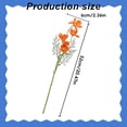 thumbnail image 3 of Artificial Flower Single Stem for Diy Home Decor, Realistic Fake Plant for Wedding Bouquet, Photography Props, Table Centerpiece Vase, Artificial Daisy Flowers for Home Decoration *1, 3 of 7
