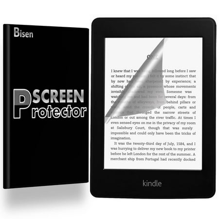 Amazon Kindle Paperwhite [3-PACK BISEN] Screen Protector, HD Clear, Anti-Scratch, Anti-Shock,