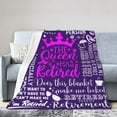 thumbnail image 1 of LHSHID Retirement Gifts For Women Throw Blanket Soft Fuzzy Fleece Blanket For Couch Bed Living Room Decoration 30x40in, 1 of 6