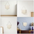 thumbnail image 3 of TABLZONE 3Pcs Large Beige Canvas Banner Wall Hanging with Rope for Home Decor and Pin Display Organizer, 3 of 8
