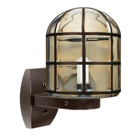 Besa Lighting - Costaluz 3417 Series-One Light Outdoor Wall Mount-7.88 Inches
