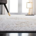 thumbnail image 4 of SAFAVIEH Orchard Eileen Floral Area Rug, Grey/Gold, 5'5" x 7'7", 4 of 7