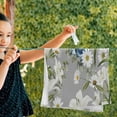 thumbnail image 5 of Coolnut Spring Elegant Flowers Birds Hand Towels 2 PCS, Kitchen Towel Ultra Soft and Highly Absorbent,Decorative Fingertip Face Towel for Bathroom Hotel, 28.3"x 14.4", 5 of 5
