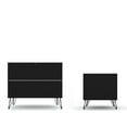 thumbnail image 6 of Rockefeller Mic Century- Modern Dresser and Nightstand with Drawers- Set of 2, 6 of 10