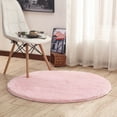 thumbnail image 4 of CSChome Round Fluffy Area Rug Luxury Round Fluffy Area Rug: Super Soft Wear Resistant Non-Slip Circle Rug Floor Carpet for Bedroom, 4 of 7