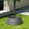 thumbnail image 3 of 4 Pieces Christmas Tree Choker, Christmas Tree , Tree Skirt , Basket Cover, Nest Tree Stand Base Cover for Holiday Small, 3 of 11