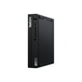 thumbnail image 3 of Lenovo ThinkCentre M70q Gen 3 11T3 - Tiny Core i7 12700T / up to 4.7 GHz - RAM 16 GB - SSD 1 TB - TCG Opal Encryption, NVMe - UHD Graphics 770 - Gigabit Ethernet, Bluetooth 5.2, IEEE 802.11ax (Wi-Fi 6) - Win 11 Pro - monitor: none - keyboard: US - raven black - Lenovo TopSeller - with 3 Years Lenovo Premier Support, 3 of 8