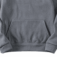 thumbnail image 5 of Axiiglly Hoodies for Women, Casual Long Sleeve Dark Gray Hooded Sweatshirts with Pockets, Plus Size Comfy Trendy Pullover Tops, L, 5 of 8