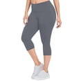 thumbnail image 2 of Capri Leggings for Women Elastic High Waist Plus Size Slim Fit Lifting Workout Yoga Pants Capris, 2 of 6
