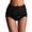 Black, variant on NordicNest High Waisted Lace Shaping Underwear, Super Stretchy Tummy Control Butt‑Lifting Full Coverage Ladies Panties for Women M‑XXXL Black