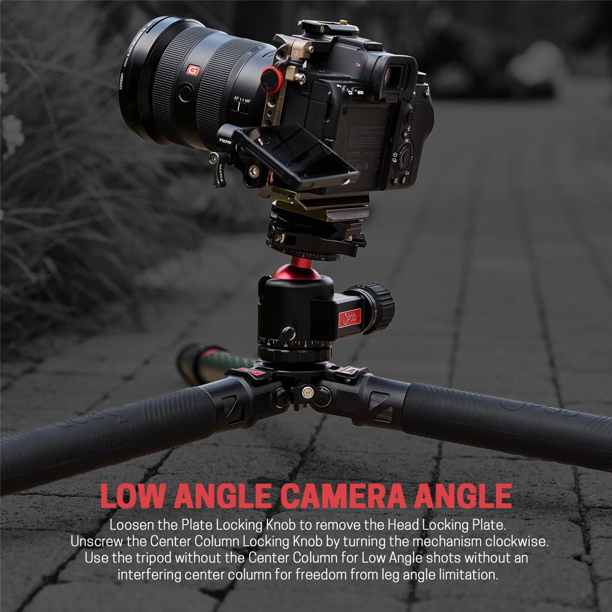 3Pod Everest T5 4-Section Carbon Fiber Tripod