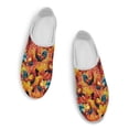 thumbnail image 2 of POLERO Hello Fall Maple Leaf Chicken Mules Shoes for Women Open Back Shoes Thanksgiving Holiday Walking Sneakers Arch Support Breathable Slippers Closed Toe Slides for Beach, 2 of 7