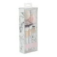 thumbnail image 3 of Candie Couture 9 Pc Set - 4 White Brushes, 2 Pink Sponges, 3 Piece Clear Plastic Organizer Set, 3 of 6