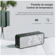thumbnail image 2 of Reloj  Bloosom Despertador Digital Bocina Bluetooth Negro Y Radio Fm Negro, 2 of 4