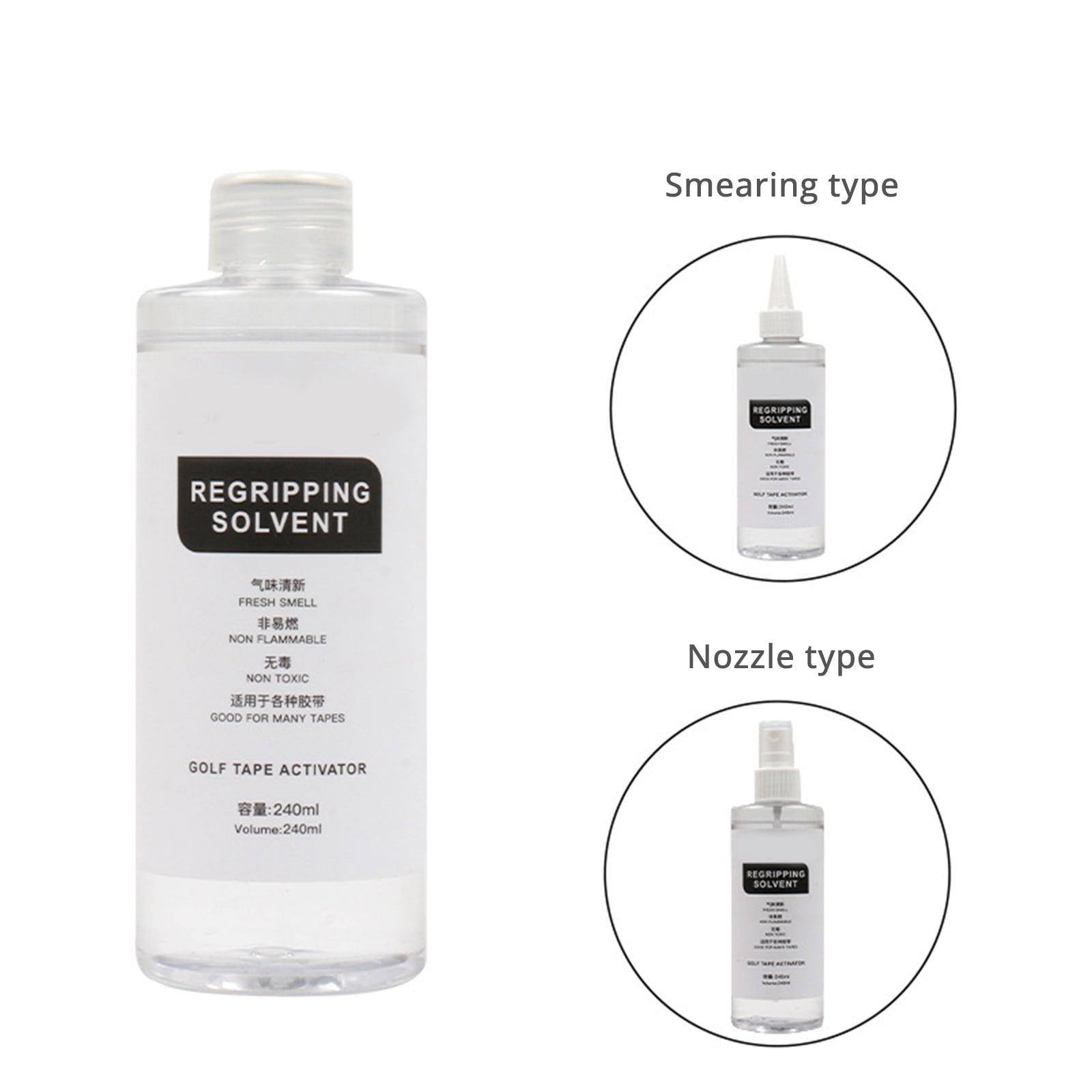Professional Strength Golfs Grip Solvent Quickly Installation Golfs Grip Solvent for Durability Hold