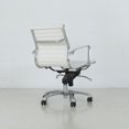 thumbnail image 4 of Modern Living Chaise de Bureau Pivotante Réglable en Aluminium de Qualité Contractuelle, Noire, 4 of 5