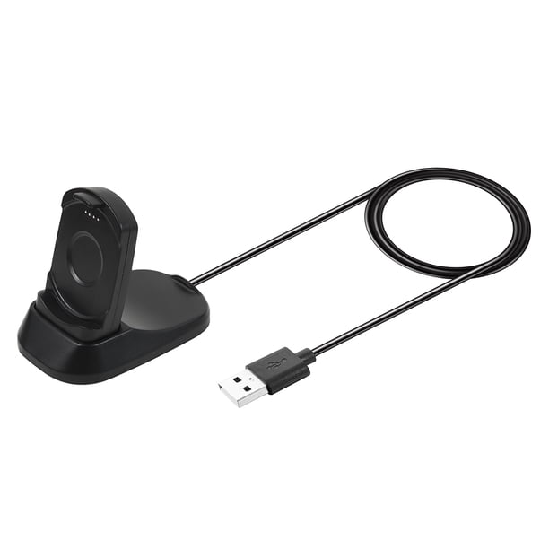 Sywqhk Cargador magnético de 1 m a cable USB para TicWatch Pro/ 2020 Smartwatch base de carga