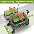thumbnail image 2 of Carrito utilitario plegable Blomoba 104 L, carga de 100 kg, 2 of 9