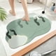 thumbnail image 5 of Bathroom Water Absorbent Floor Mats Bathroom Doorway Non Slip Foot Mats Sink Toilet Drying Floor Mats, 5 of 6