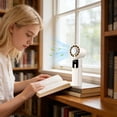 thumbnail image 3 of BotaniNest Portable Fan Quick Handheld Fan With Hanging Strap 199 Speed Settings Three In Handheld Desk/nose Hanging Fan Powered By Rechargeable Battery Suitable For Summer Travel, 3 of 5