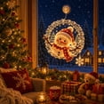 thumbnail image 5 of Christmas Suction Cup Window Light, Double-Layer LED Holiday Window Decor, Christmas Decor, C, 5 of 6
