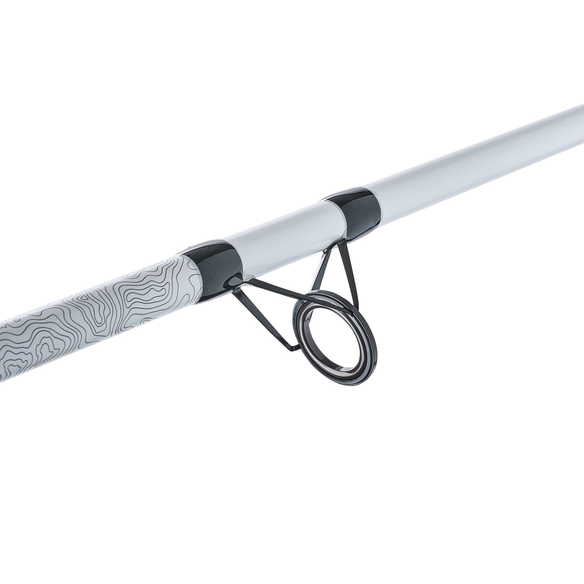 Shakespeare Tiger Spinning Combo, 12' 2-pc Medium Heavy Fishing Rod, 80-Size Reel