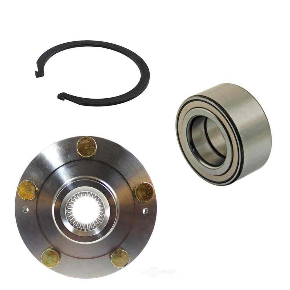 ACDelco 51853SK Front Wheel Bearing and Hub Assembly Repair Kit