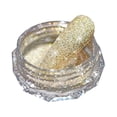 thumbnail image 2 of Xihbxyly Polvo para Decoración de Uñas, Purpurina Holográfica para Diseños Impactantes, Purpurina Fina para Efectos de Espejo, Pigmento Brillante de Oro Rosa para Un Estilo Creativo, Bricolaje, Decor, 2 of 2