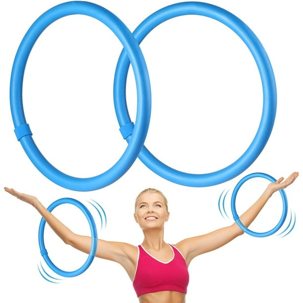 aros para brazos, aros deportivos con peso para brazos, juego de mini aros para brazos con cubierta de espuma suave, equipo de fitness para fortalecer los músculos de los hombros y brazos, herramienta