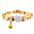 thumbnail image 1 of Personalized detachable cat collar with bell, safe quick release kitten collar, 1 of 8