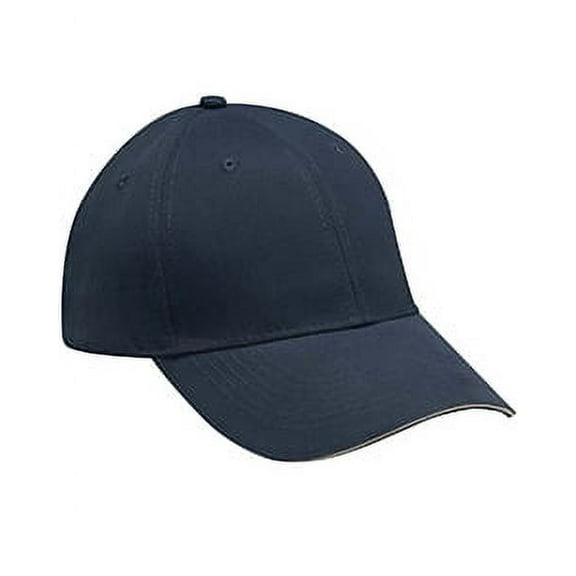 Whispering Pines Sportwear PE102 Performer Cap Microfiber Moisture Wicking Structured, Navy , Khaki