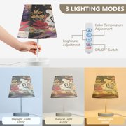 YAZAOO Table Lamp Creative Fiery Elegance Pattern Simple Pattern Night Light