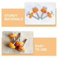 thumbnail image 3 of Kids Gate Screws 6Pcs Replacement Parts For Baby Gates Stair Gates In Orange Color For Enhanced Safety Isolation, 3 of 5