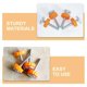 thumbnail image 3 of Kids Gate Screws 6Pcs Replacement Parts For Baby Gates Stair Gates In Orange Color For Enhanced Safety Isolation, 3 of 5
