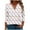 Multicolor Plus Size Blouse for Women_P, variant on CYMMPU Loose Fit V Neck Blouses for Women Dressy Casual Fall Trendy Shirts 3/4 Sleeve Tunic Tops Spring Tops Flower Pattern Business Elegant Work Tops T-Shirts Multicolor XL