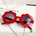 thumbnail image 3 of Anti-UV Glasses Ins Super Fire the Same Personality Small Flower Candy Color Wild Children Sunglasses Eyewear, 3 of 5
