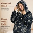 thumbnail image 2 of Catalonia Oversized Sherpa Hoodie Blanket for Adults, 2 of 7
