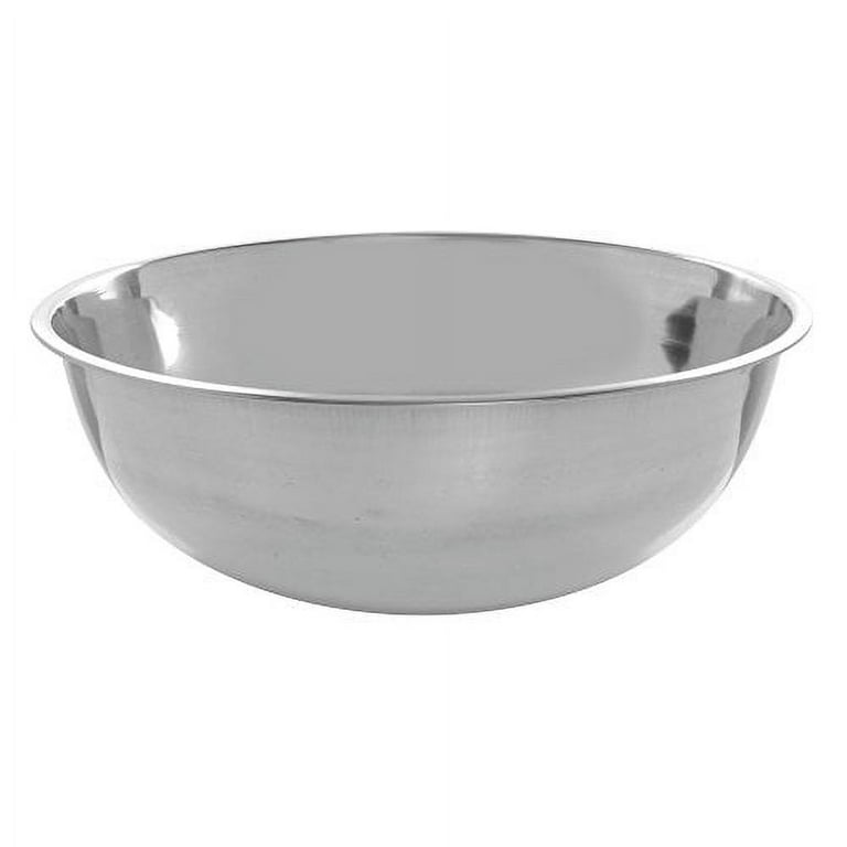Hubert 1 qt 24 Gauge Stainless Steel Mixing Bowl - 6 3/4Dia x 2 1/2D
