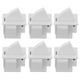 thumbnail image 4 of Interruptor de luz para puerta de refrigerador (6 piezas) - Universal, 2 pies, normalmente cerrado, momentáneo - Botón pulsador de repuesto para puerta de refrigerador y congelador, 4 of 8