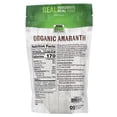 thumbnail image 3 of Now Foods Organic Amaranth Grain 16 Ounce, 3 of 3