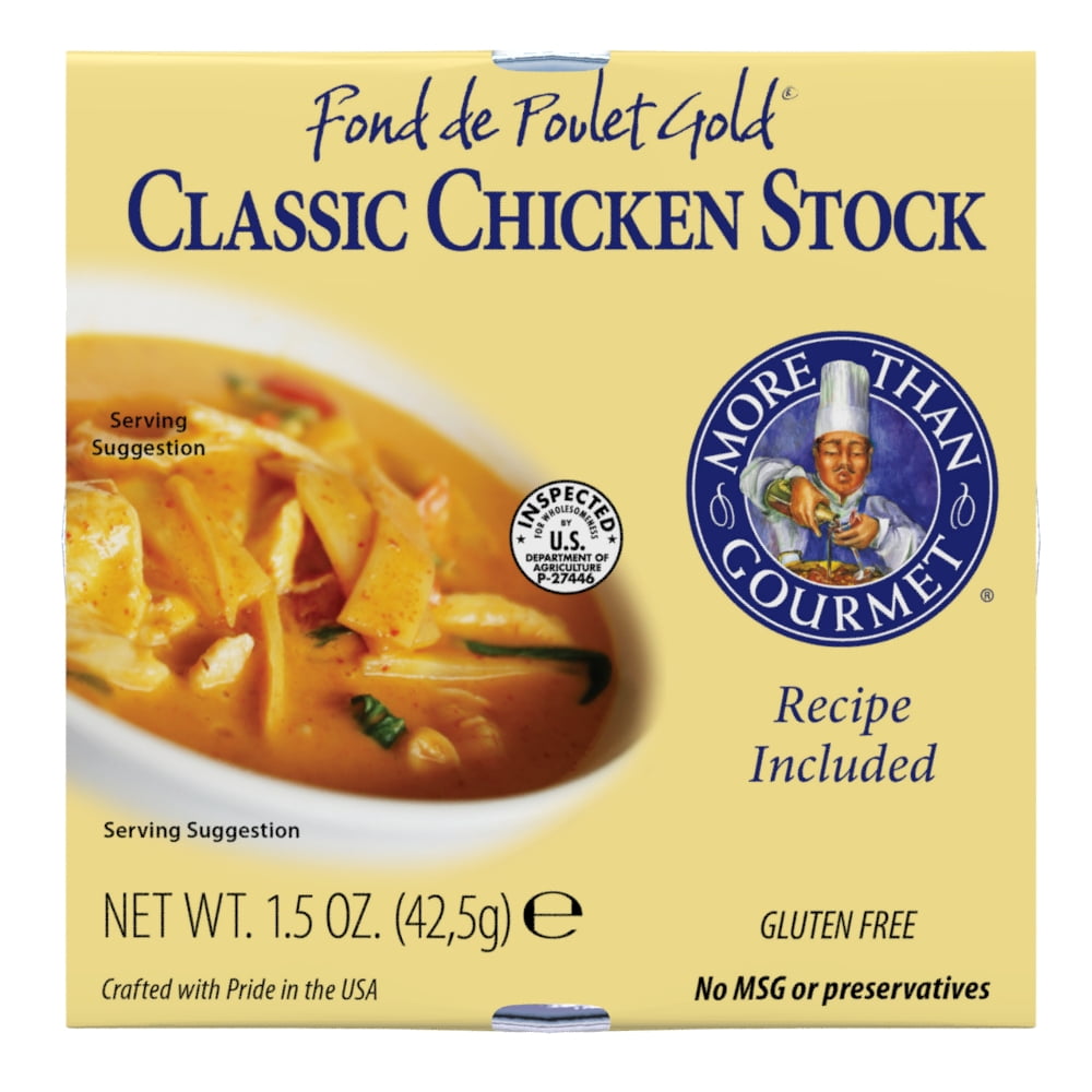 MORE THAN GOURMET CLASSIC CHICKEN STOCK, 1.5 OZ