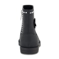 thumbnail image 6 of Jessica Simpson Girls Toddler Evie Flower Black Side Zipper Boot, 6 of 8